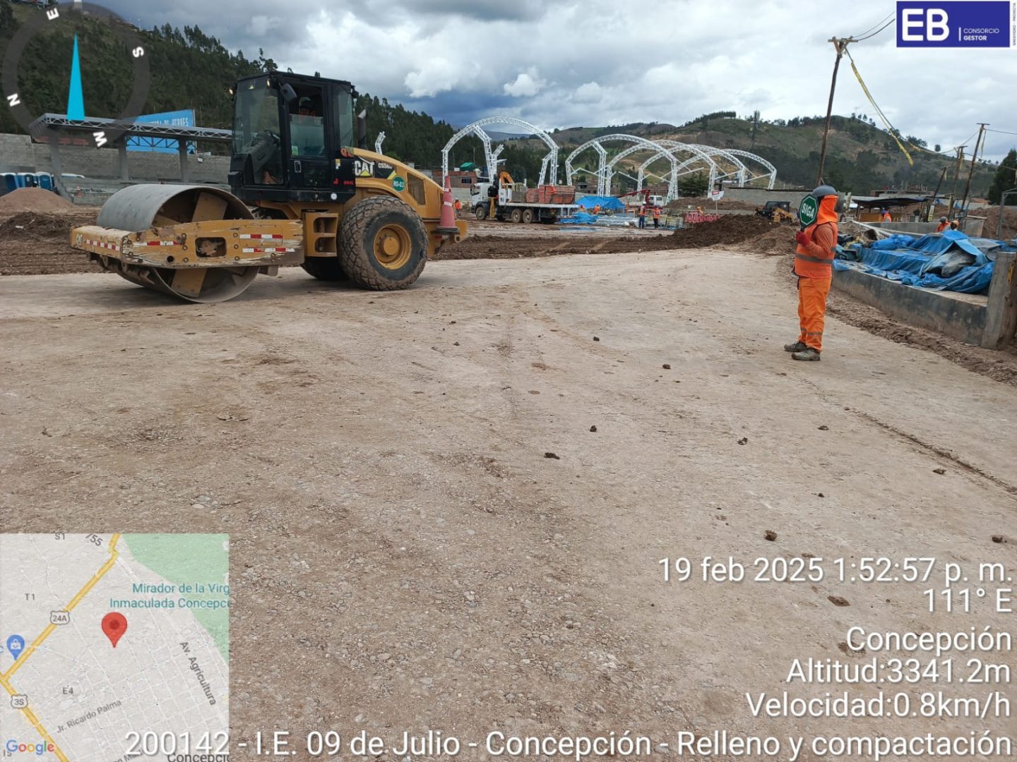 OBRA: Movimiento de Tierras-Exteriores IE. 09 DE JULIO CONCEPCIÓN 